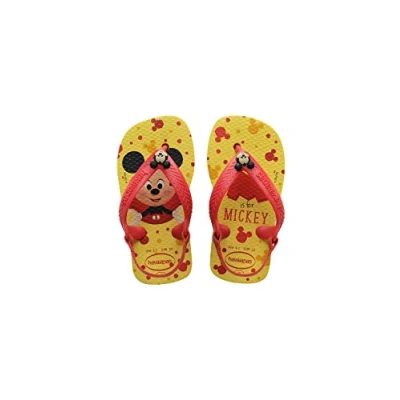 Afbeelding van Havaianas Baby Disney Classics II Teenslippers, uniseks baby, Old Crystal Rose