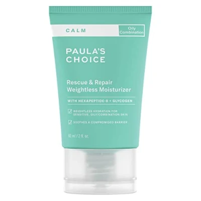 Afbeelding van Paula&#039;s Choice CALM Lichte rustgevende nachtcrème, kalmeert roodheid en richt rimpels, geschikt voor de gevoelige huid, met confluente polypore, gemengde tot vette 60 ml