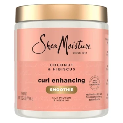 Afbeelding van Shea Moisture Coconut and Hibiscus Curl Enhancing Smoothie 567g