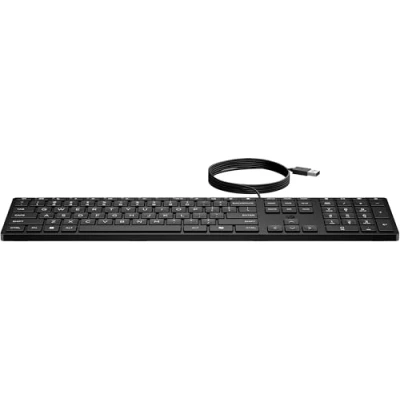 Afbeelding van HP 320K WD KBD Germany German localiza (NL, Bedraad), Toetsenbord, Zwart