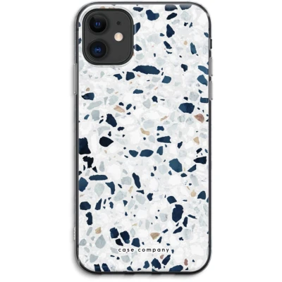 Afbeelding van Case Company® hoesje geschikt voor iPhone 11 Terrazzo N1 Soft Cover Telefoonhoesje Bescherming aan alle Kanten en Schermrand