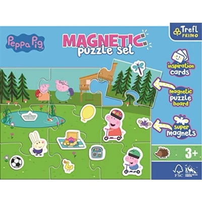 Afbeelding van Magnetische Puzzel set Peppa Pig