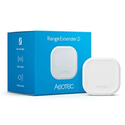 Image de Aeotec Range Extender Zi Zigbee Repeater Augmentation de portée Compatible avec Homey, SmartThings, Home Assistant AEOZZGA001