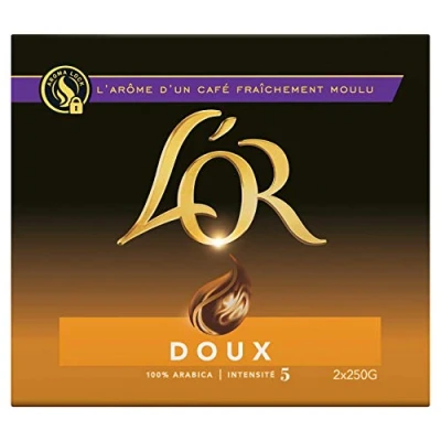 Afbeelding van L&#039;Or Zachte gemalen koffie, 3 kg (6 x 250 g)