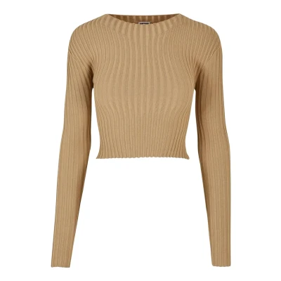 Afbeelding van Urban Classics Trui, Dames, Maat: Medium, Unionbeige