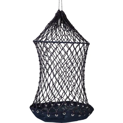 Afbeelding van Horka Hooinet Deluxe Blauw Rose Afmeting: 90 cm hoog, diameter 48