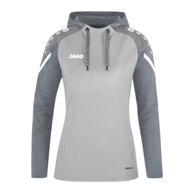 Afbeelding van Sweater met kap Performance Zacht grijs/steengrijs / 42