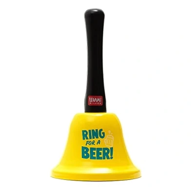 Afbeelding van Legami Bell Ring for Beer, ergonomische handgreep, Ø 7,5 cm, Tema BEL0002