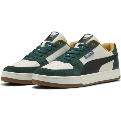 Afbeelding van PUMA Caven 2.0 Greenside Sneakers, uniseks, Peaceful Blue Alpine Snow donkere mirte, 44 EU