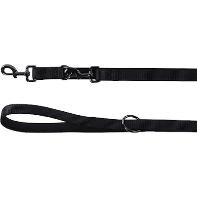 Afbeelding van Hond Trainingslijn Abbi Zwart 2m 20mm