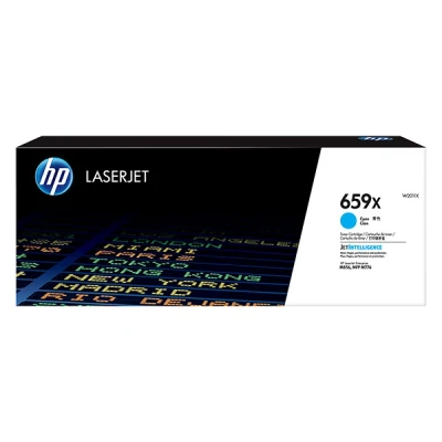 Image de HP 659X Cyan original LaserJet cartouche de toner (W2011X) pour Color Enterprise M856 MFP M776; Flow M776