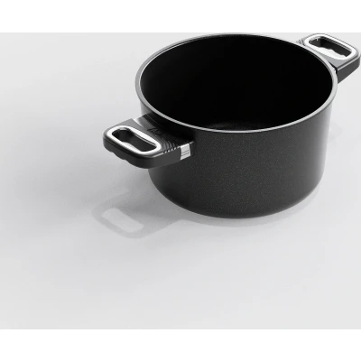 Afbeelding van AMT Gastroguss braadpan 24 cm 14 hoog inductie