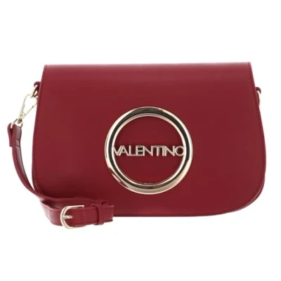 Afbeelding van VALENTINO Schoudertas Moses Flap Bag Rosso Scuro Donkerrood