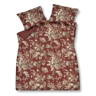 Afbeelding van Vandyck Dekbedovertrek Bloom Cabernet 200x200/220