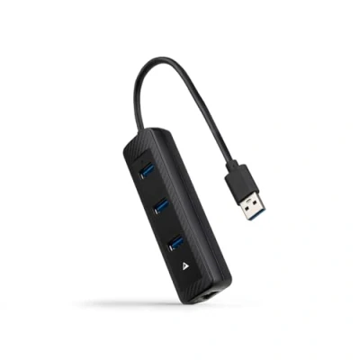 Afbeelding van Hub USB NANOCABLE 10.16.4604 Zwart