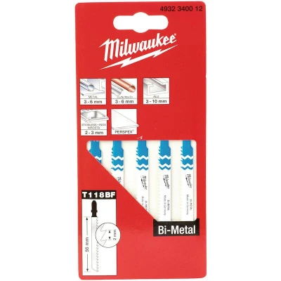 Afbeelding van Milwaukee decoupeerzaagblad T118BF (5st)