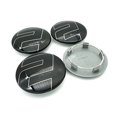 Afbeelding van 2DRV Wheelworld naafdoppen, 69 mm, zwart, z08 3, 4 stuks