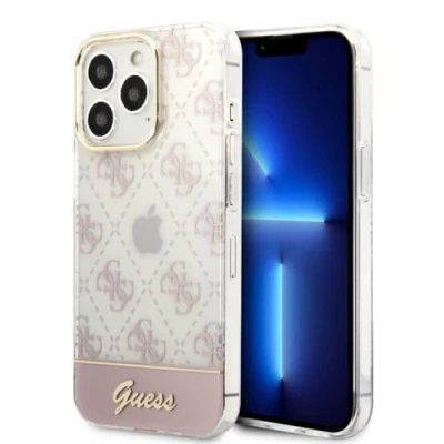 Image de Guess Coque en TPU pour iPhone 14 Plus rose