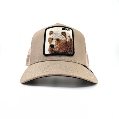 Afbeelding van Goorin Bros Trucker BIG BEAR Pet, Heren, Maat: One Size, Beige