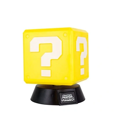 Afbeelding van Super Mario Question Block Icon Lamp