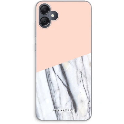 Afbeelding van Case Company® hoesje geschikt voor Samsung Galaxy A05 A touch of peach Soft Cover Telefoonhoesje Bescherming aan alle Kanten en Schermrand