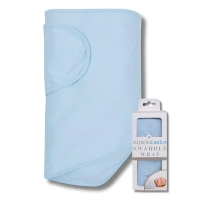 Afbeelding van Miracle Blanket 15799 Swaddle, Blauw, One Size