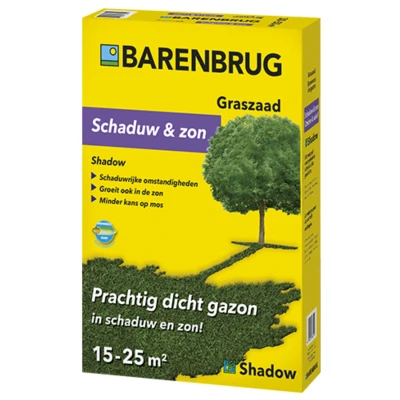 Afbeelding van Barenbrug graszaad Schaduw en Zon 0,5kg