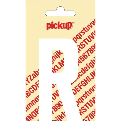 Afbeelding van Plakletter Nobel Sticker letter R Pickup