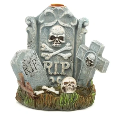 Afbeelding van Halloween RIP Grafsteen Backflow Wierookhouder