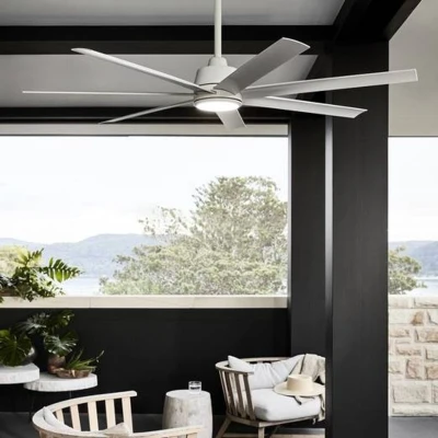 Afbeelding van Beacon Atlanta Led Plafondventilator met verlichting Wit 142cm