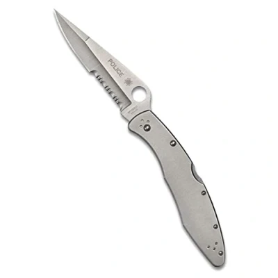 Afbeelding van Spyderco Zakmes Police Plain Serrated