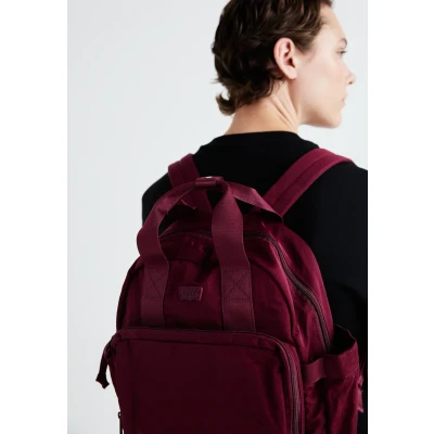 Afbeelding van Levi&#039;s Womens PACK Round Rugzak, Dames, Maat: One Size, Burgundy