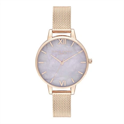 Afbeelding van Olivia Burton Dameshorloge met armband van kunststof OB16SP16, armband,