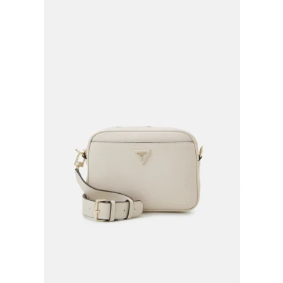 Afbeelding van Guess Meridian Schoudertas, Dames, Maat: One Size, Stone
