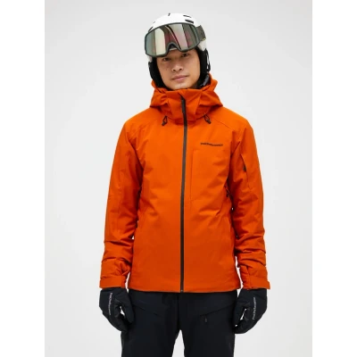 Afbeelding van Peak Performance Maroon Winterjas Heren Gold Flame M Rood Ski Jassen