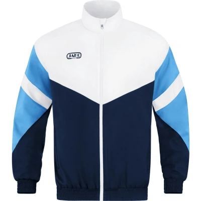 Afbeelding van JAKO Freizeitjacke Retro Trainingsvest, Heren, Maat: 52/54, Marine/weiß/skyblue