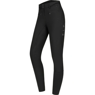 Afbeelding van ELT Rijbroek Maja Glam Curved High Waist Zwart 42
