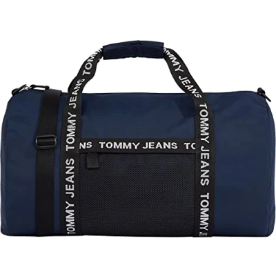 Afbeelding van Tommy Jeans Essential Duffle Unisex Weekendtas, Maat: One Size, Twilight navy