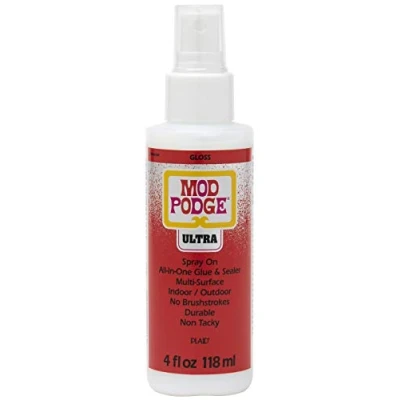 Afbeelding van Mod Podge Spray Ultra GLOSS (118ml) Fixeerlijm en sealer in 1 Sprayflacon 118ml