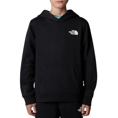 Afbeelding van The North Face TEEN Simple DOME Hoodie Unisex voor kinderen, Maat: 146 151, Black