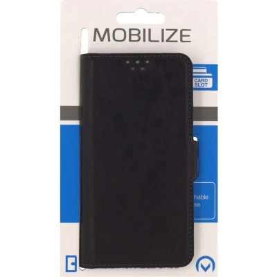 Afbeelding van Mobilize Premium 2in1 Wallet Case Universal Large Black
