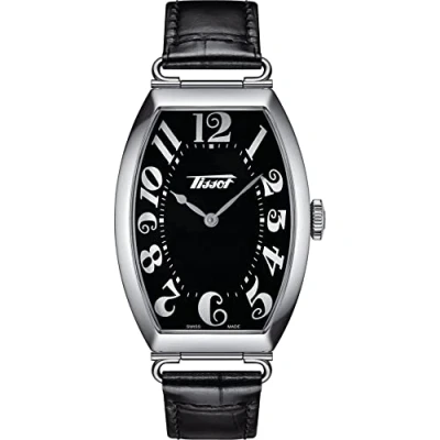 Afbeelding van Tissot Heritage Porto T1285091605200 Horloge Leer Zwart Ø 37.5 mm