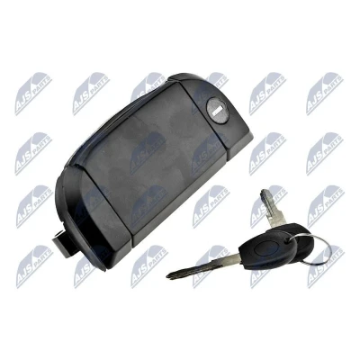 Afbeelding van NTY EZC VW 111 Deurgrepen Links voor Met slotcilinder Zwart VOLKSWAGEN: TRANSPORTER 4, 4 Bus