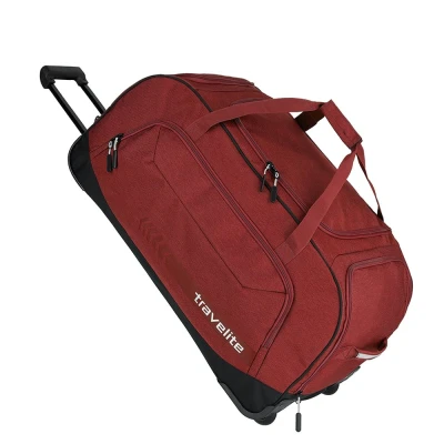Afbeelding van Travelite Kick Off Wheeled Duffle red Trolley Reistas