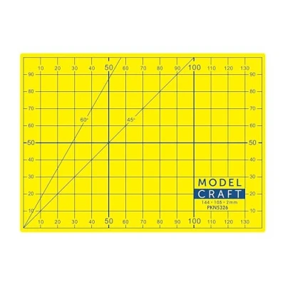 Afbeelding van ModelCraft PKN5326 A6 formaat Snijmat Geel