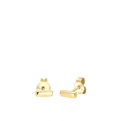 Afbeelding van Elli Basic Oorbellen goldcoloured, Dames, Maat: One Size, Gold/coloured