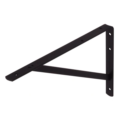 Afbeelding van Wovar Plankdrager Zwart Metaal 250 x 400 mm Per Stuk