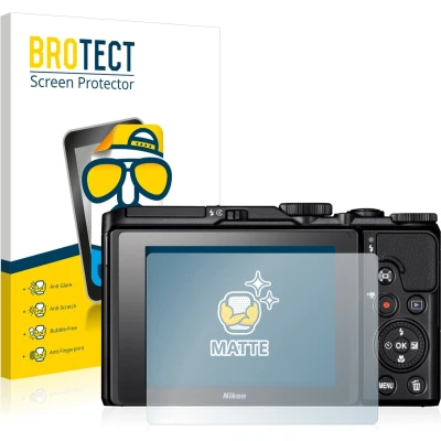 Afbeelding van BROTECT Screenprotector voor Nikon Coolpix A900 Folie Beschermfolie matte (2 Stuks)