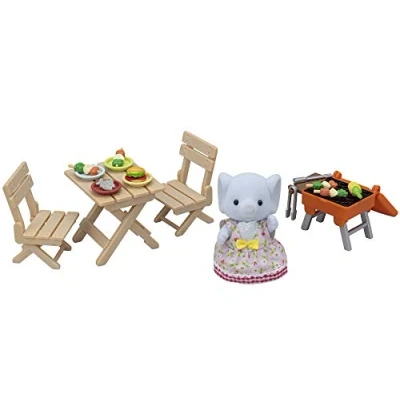 Image de Playset Sylvanian Families La fille éléphant et son set de pique nique