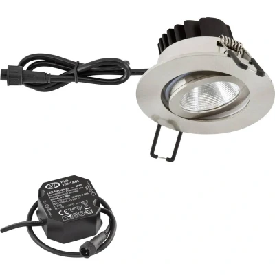 Afbeelding van EVN PC650N61302 Lichttechnik LED inbouwlamp vast ingebouwd 6 W RVS